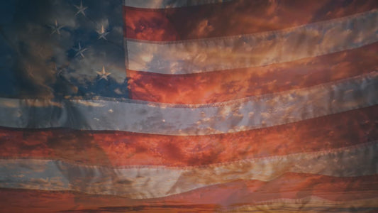 America At 250 Flag Clouds Still