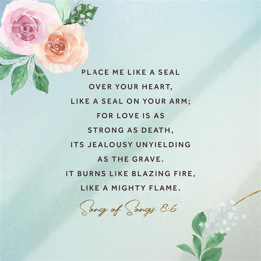 Wedding Day Song Of Songs 8:6