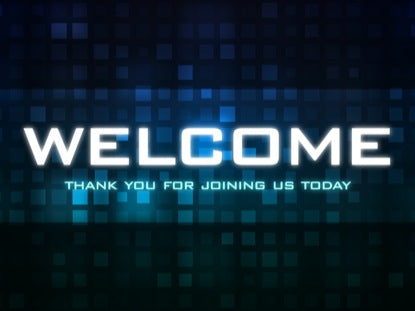 Grid Abstract Welcome