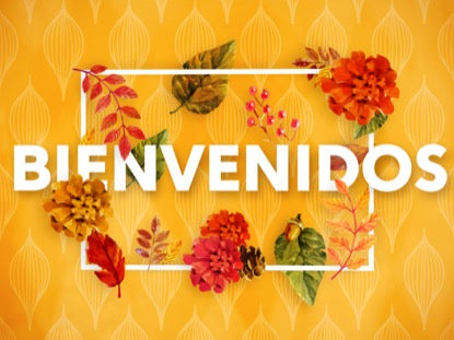 Colors Of Fall Welcome Motion Spanish