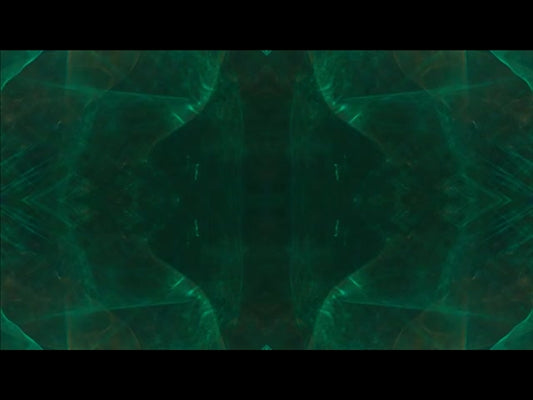 Diffraction Emerald Reflected