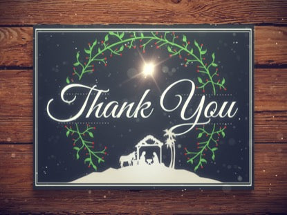 Christmas Manger Closing Motion