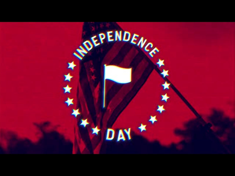 Grungy Independence Logo Reveal