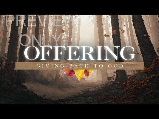 Thankful Autumn Offering Still