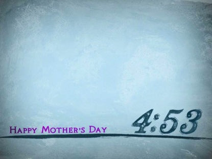 Mother'S Day Paint Lower 3Rd Countdown