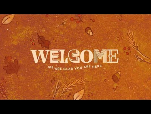 Festive Fall Welcome