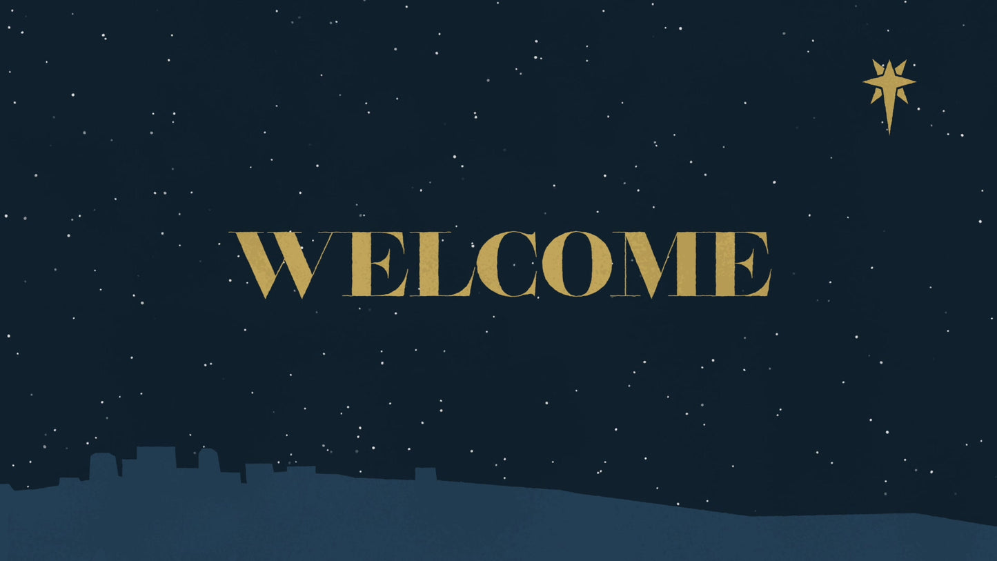 Christmas Grace Welcome Still