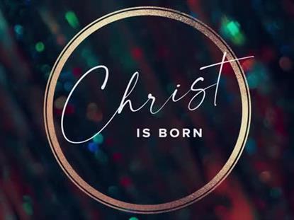 Holiday Bokeh Christ