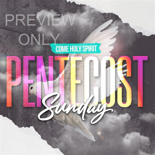 Pentecost Sunday: Come Holy Spirit Social Graphic Main