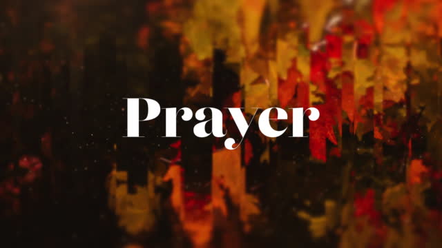 Autumns End Prayer