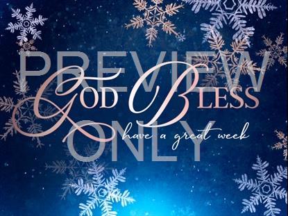 Christmas Snowflakes Close Still