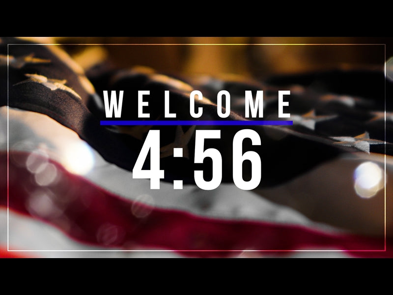 American Flag Countdown