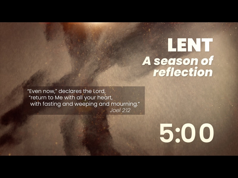 Lent Scripture Countdown