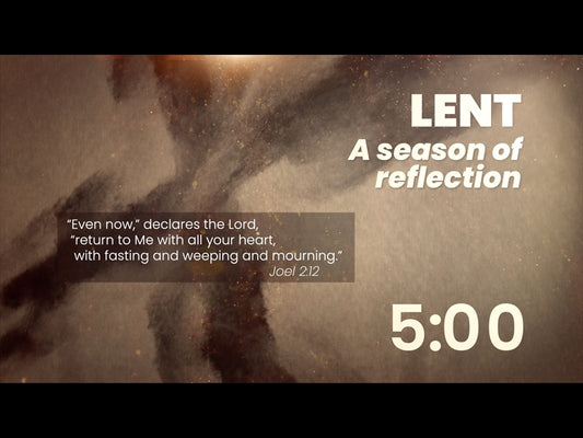 Lent Scripture Countdown