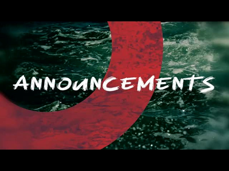 Water Shapes - Volume Two: Announcements Motion