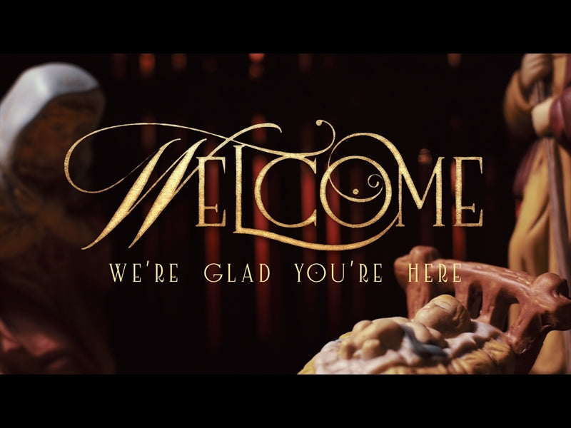 In A Manger Welcome