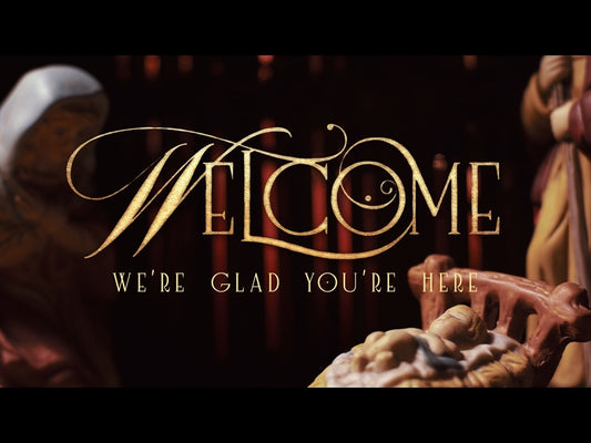 In A Manger Welcome