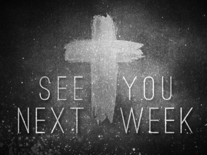 Ash Wednesday Closing