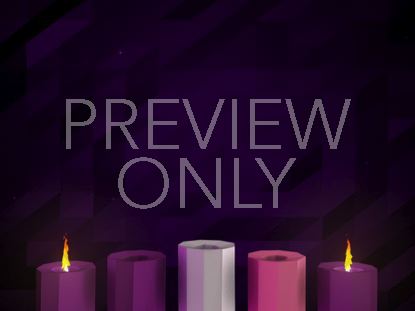 Digital Advent Candles Week 2