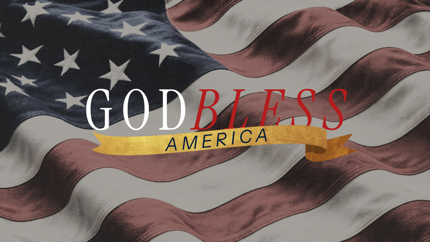 Flag Of Freedom God Bless