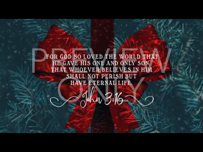 All I Want For Christmas Scripture Still