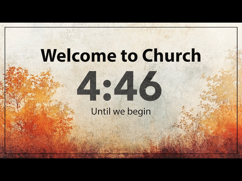 Autumn Afternoon Countdown