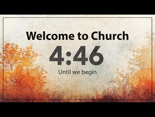 Autumn Afternoon Countdown