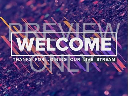 Sapphire Stream Welcome Still