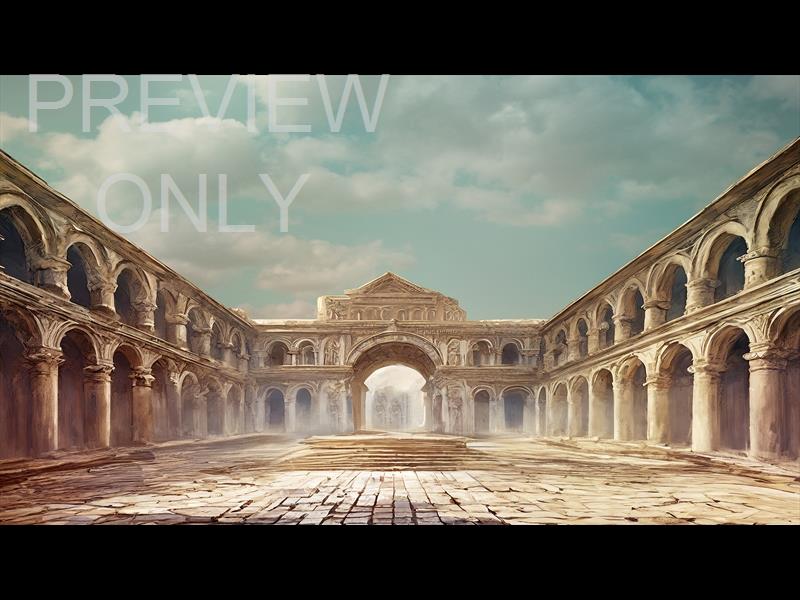 Easter Story Roman Courtyard 1 Still