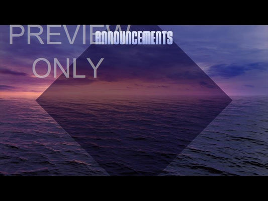 Seascape Announcements
