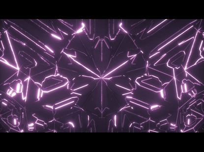 Fractal Shapes 2 Pink