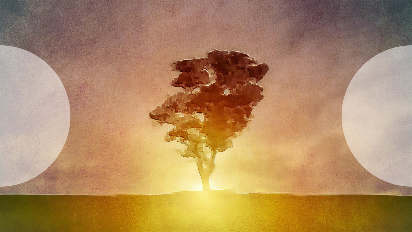 Painted  Tree Alt Still
