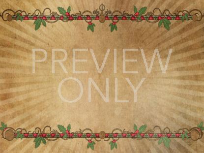 Christmas Rays Frame