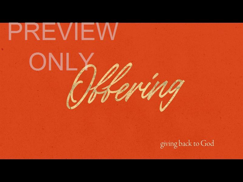 Advent Type Offering Title Still