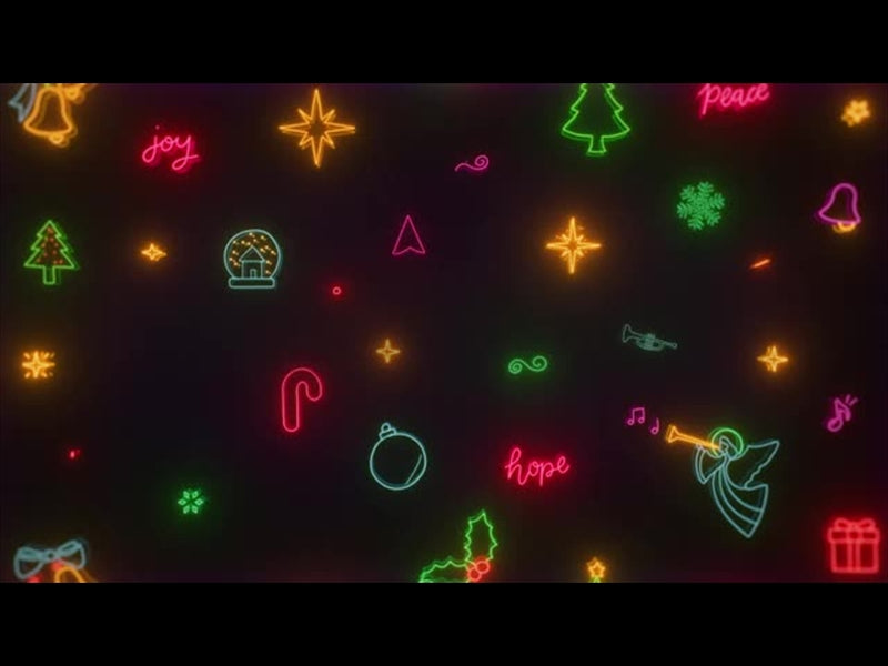 Neon Christmas: Motion 08