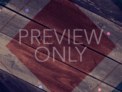 Rustic Wood Red Blue