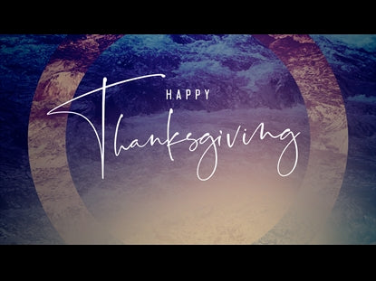 River Wild Thanksgiving