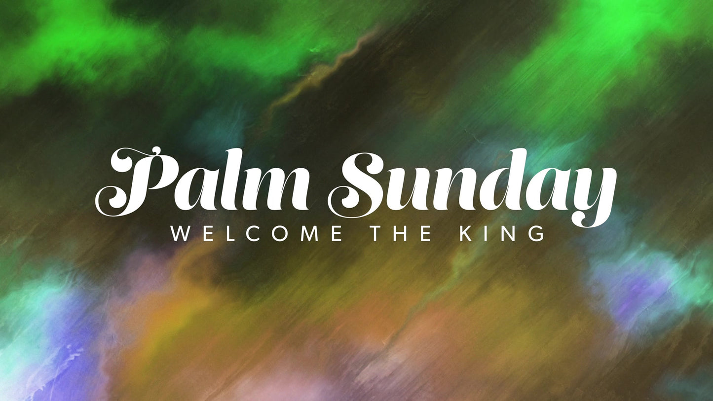 Easter Paint Palm Sunday Paint Title Still