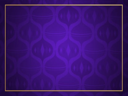 Ornament Pattern - Purple
