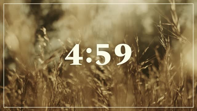 Autumn Meadow Countdown Centered