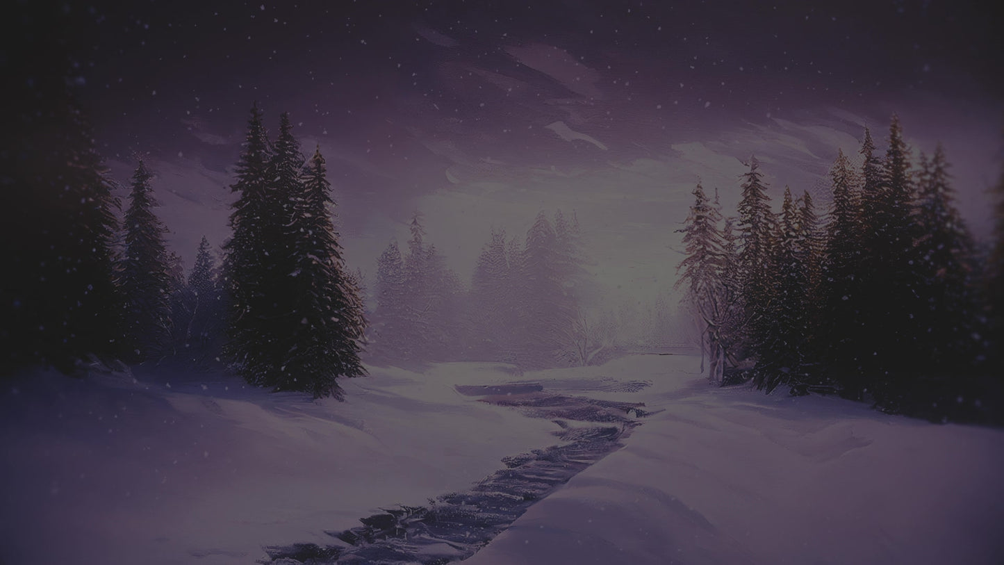 Winter Journey Purple Night Alt
