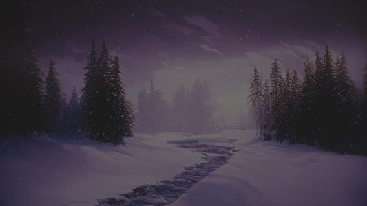 Winter Journey Purple Night Alt