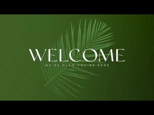 Palm Sunday Ink Welcome