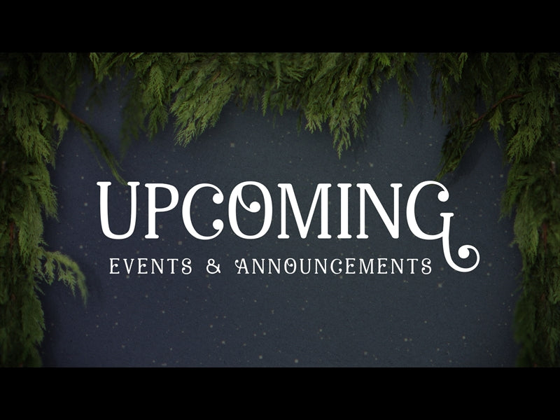 Garland Upcoming