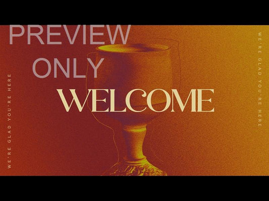 Easter Colors Maundy Thursday Welcome Title Still
