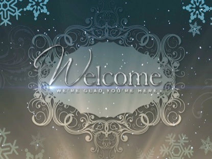 Christmas Background Elegance Welcome