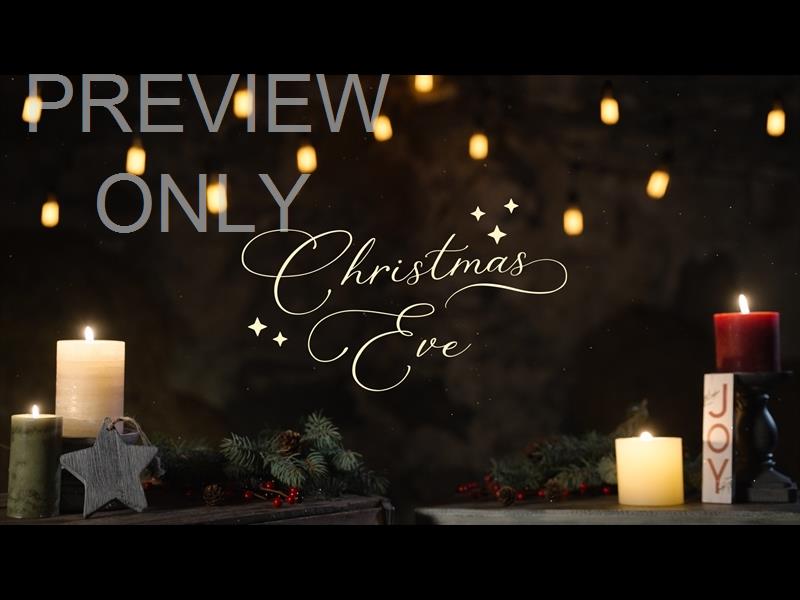 Rustic Christmas Christmas Eve Still