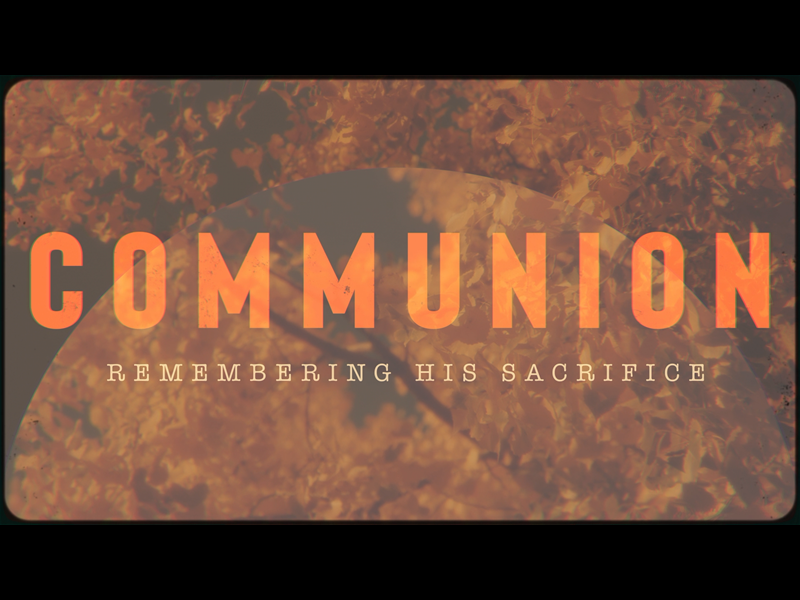 Vintage Fall Communion