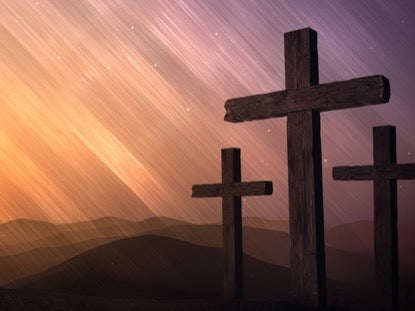 Vivid Fibers Cross Sunrise