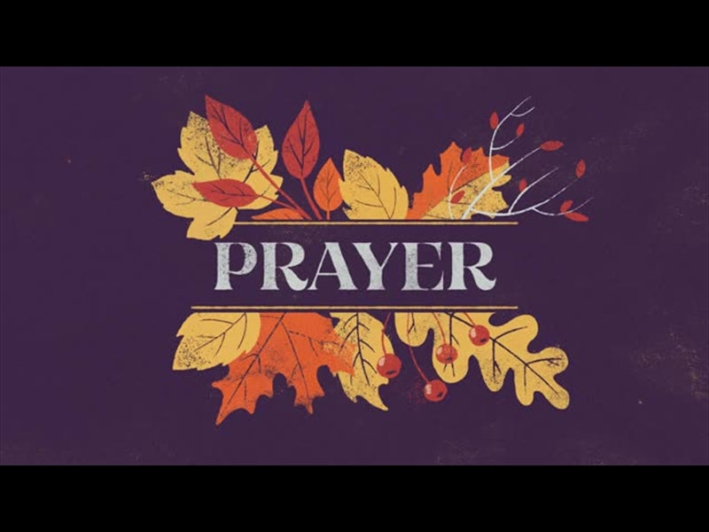 Fall Feelings Prayer